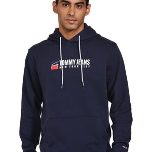 Tommy Hilfiger Men's Full Sleeve Regular Fit Sweatshirt,Twilight Navy,M